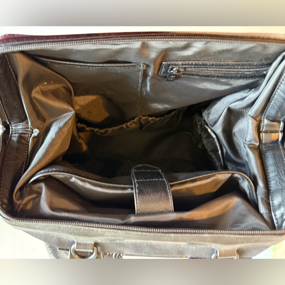 Beis The Backpack Bag in Black - Picture 7 of 11